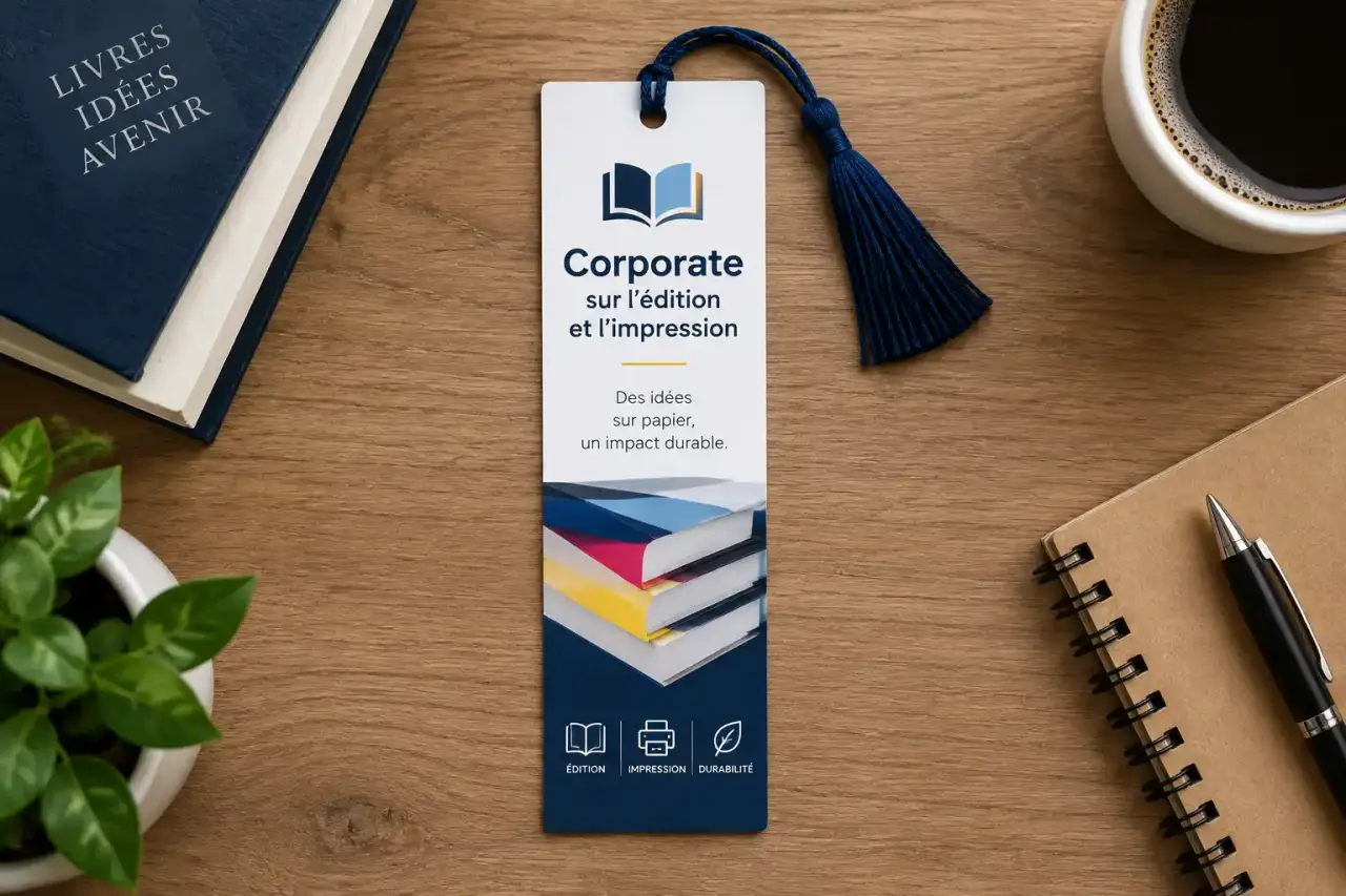 Créer un marque-page personnalisé : 5 × 15 cm pour un objet lisible et durable