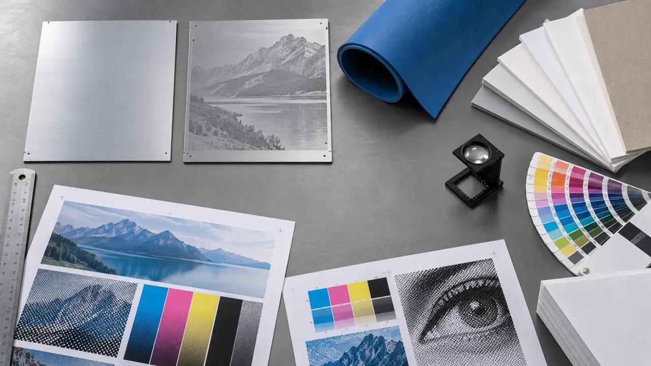 Impression offset : plaques, blanchet et volume, les critères pour choisir