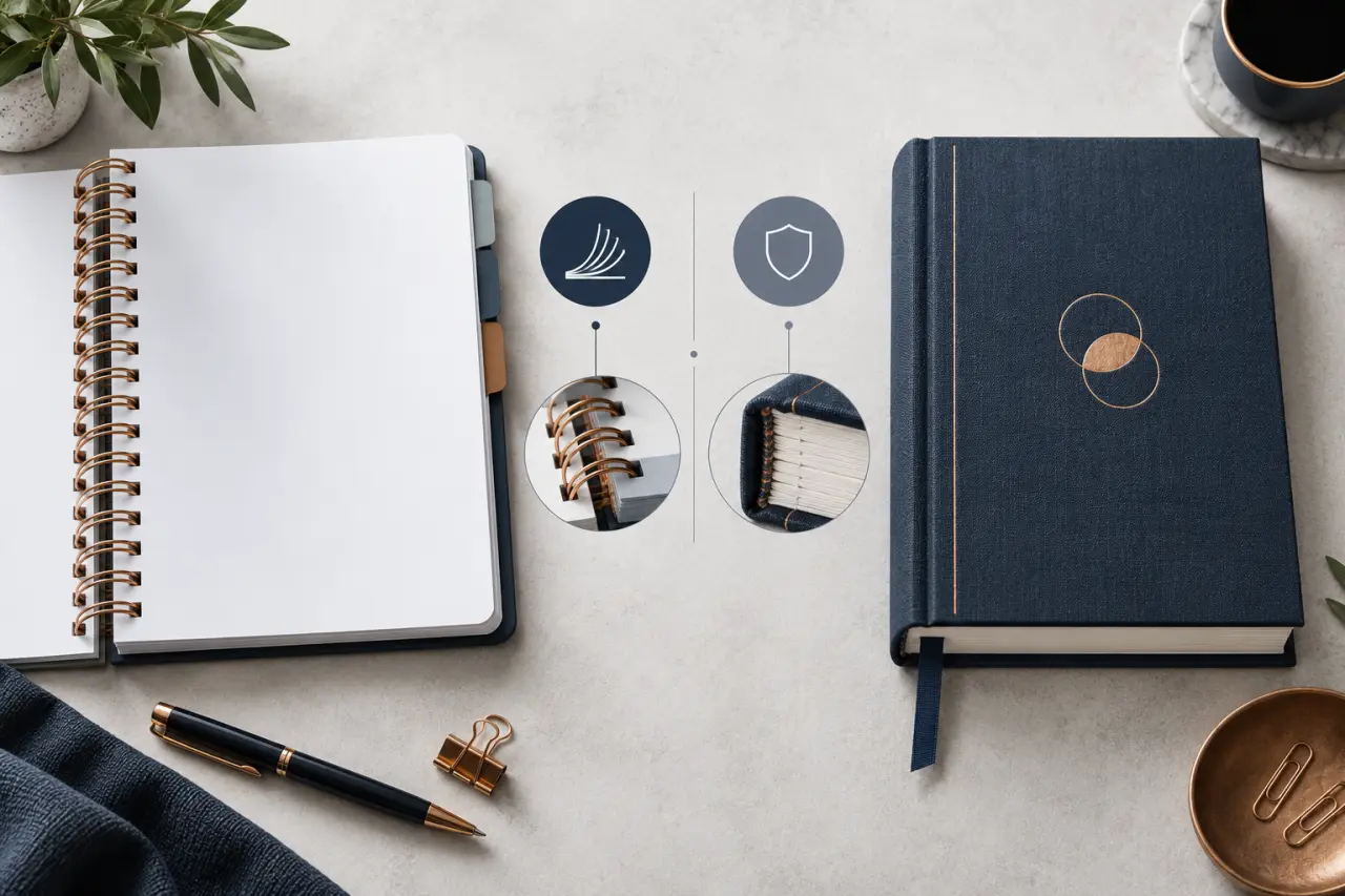 Reliure de livre : spirale pratique ou dos cousu durable ?