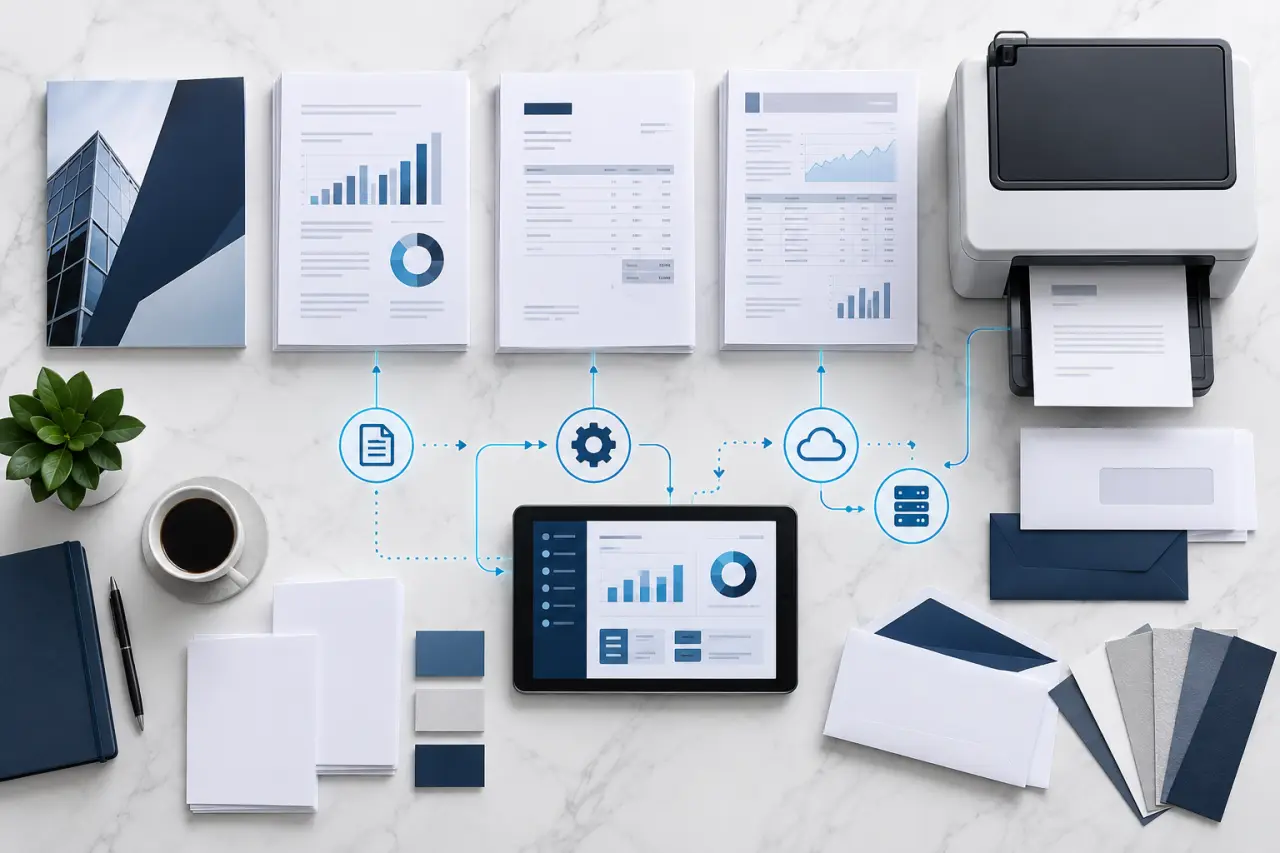 L’éditique automatise la production documentaire, de la donnée au canal client